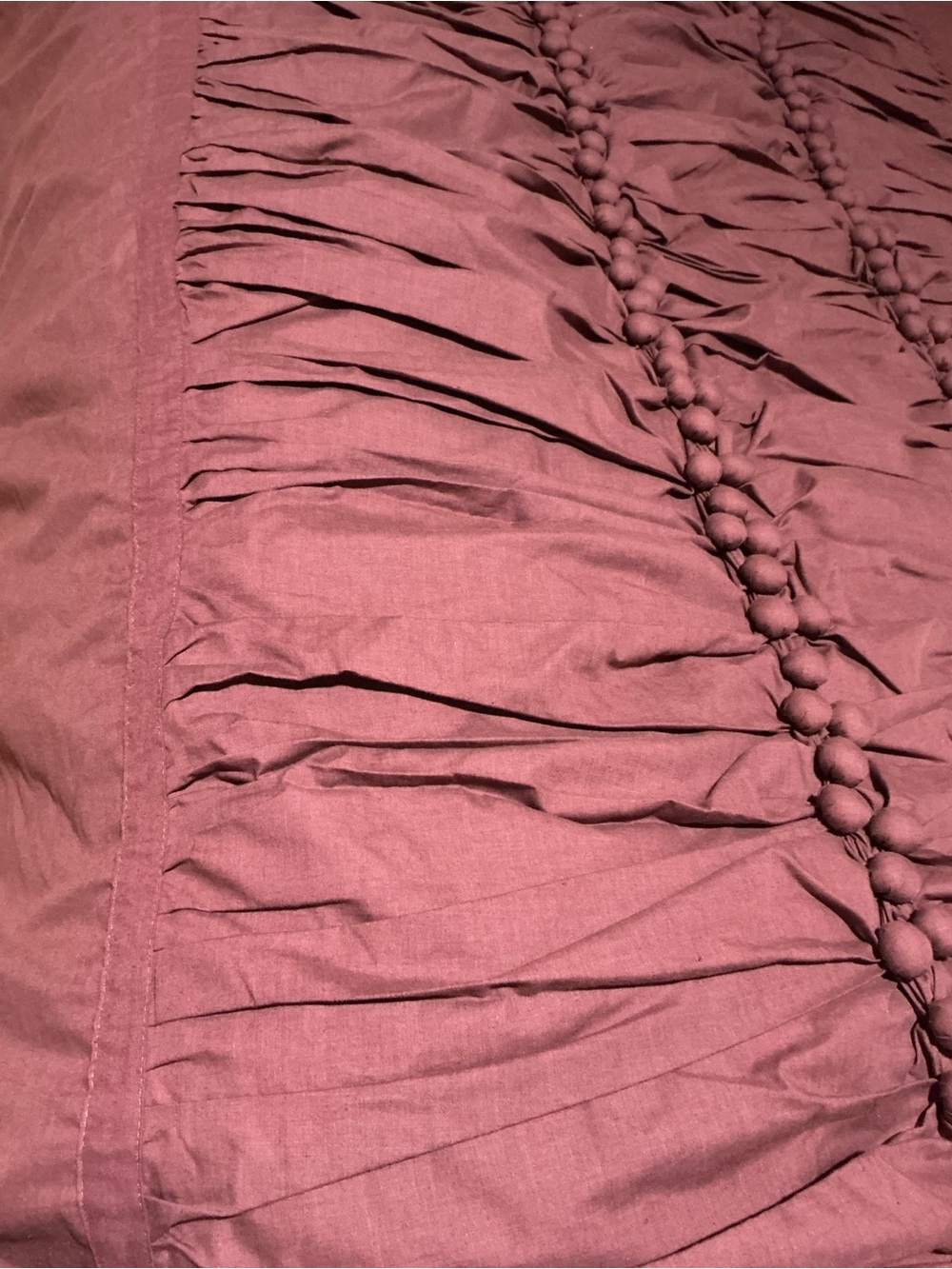 NWOT Home Classics Chunky Ruched Comforter